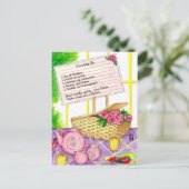 Vriendschap Thee Inspirerend Post Kaart (Staand voorkant)