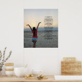 Vriendschap van Kahlil Gibran Poster (Keuken)