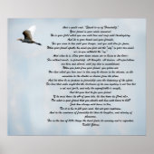 Vriendschap van Kahlil Gibran Poster (Voorkant)