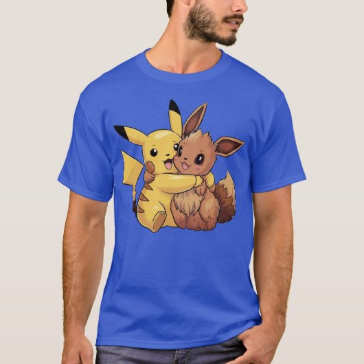Vriendschap van Pakemon T-shirt (Voorkant)