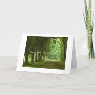 Vriendschap, weg kaart