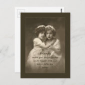  vriendschappelijke Inspirerend vriendschappelijke Briefkaart (Voorkant / Achterkant)
