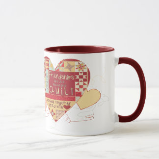 Vriendschappen zijn als kanteltjes koffiekruipers  mok