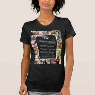 Vriendschaps Waardering BFF 22 Foto Collage T-shirt