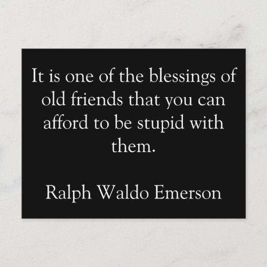 Vriendschapsaanhalend briefkaart (Voorkant)