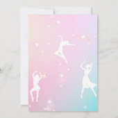 Vriendschapsarmband in mijn ballet uit de danstijd kaart (Achterkant)