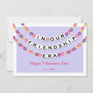 Vriendschapsarmband Kinderklaslokaal Valentijn Feestdagenkaart