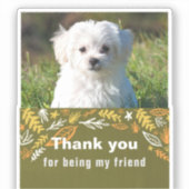 Vriendschapsdag Sticker (Voorkant)