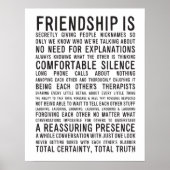 Vriendschapsdier Poster (Voorkant)