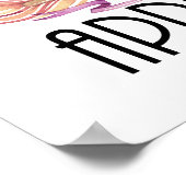 Vriendschapsdier Poster (Hoek)