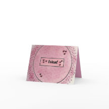 Vriendschapsdier Wenskaart