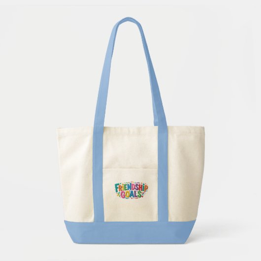 Vriendschapsdoelen Tote Bag (Voorkant)