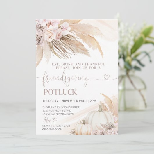 Vriendschapsfeest Dankbaar Herfst Herfst Kaart (Staand voorkant)