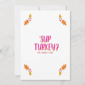 Vriendschapsfeest | Roze en Goud Kaart (Voorkant)