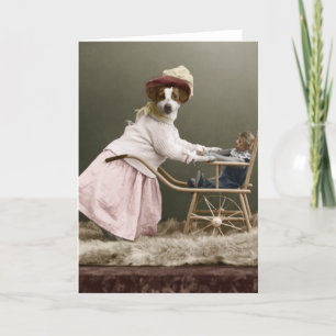 Vriendschapskaart - grappige kleine hond! kaart