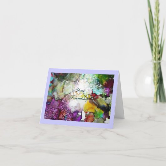 vriendschapskaart kaart (Voorkant)