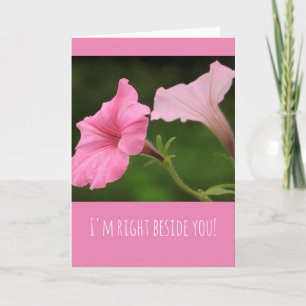 Vriendschapsondersteuning kanker/ernstige ziekte kaart