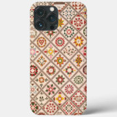 Vriendschapsquilt in gedempte kleuren Case-Mate iPhone case (Achterkant)