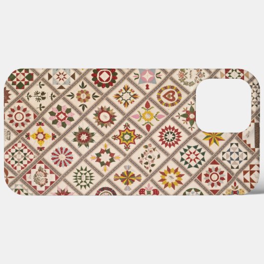 Vriendschapsquilt in gedempte kleuren Case-Mate iPhone case (Achterkant (horizontaal))
