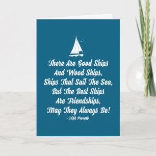 Vriendschapsquote goede schepen zeemeeuwen Ierse G Kaart