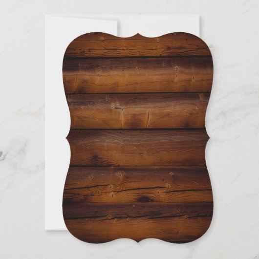 Vriendsgiving rustieke Herfst pompoen uitnodiging (Achterkant)