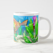 VriendVis schattige cartoon  Extra Grote Beker (Rechts)