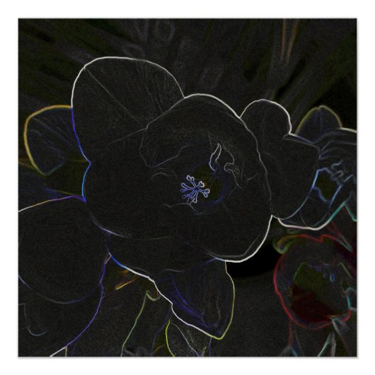 vriesbloemen perfect poster (Voorkant)