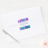 Vriesdrogen gedroogd Snoep Bright Custom Product L Vierkante Sticker (Envelop)
