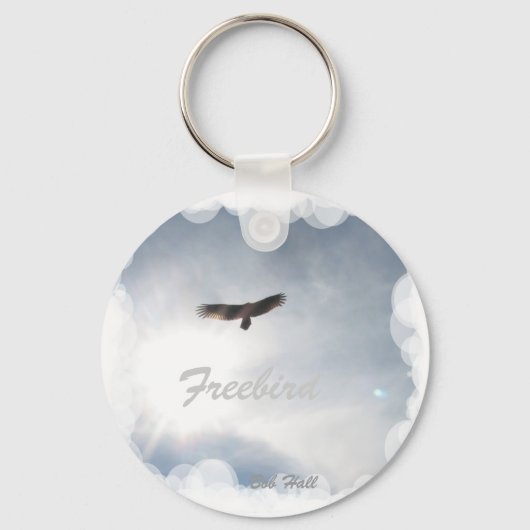 vriesvogel sleutelhanger (Voorkant)