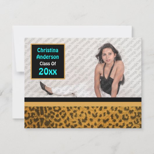 Vrij Afstuderen (Oranje) Kaart (Voorkant)