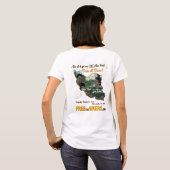 VRIJ ALLEMAAL DRIE! T-shirt (Achterkant volledig)