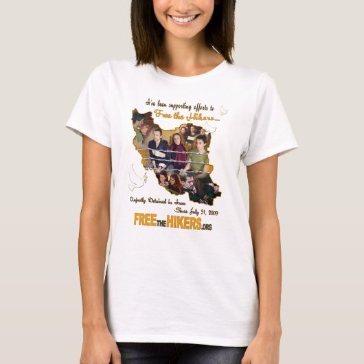 VRIJ ALLEMAAL DRIE! T-shirt (Voorkant)