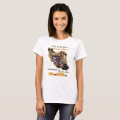 VRIJ ALLEMAAL DRIE! T-shirt (Voorkant volledig)