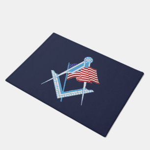 Vrij Amerikaanse symbool Deurmat