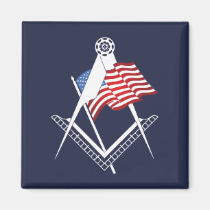 Vrij Amerikaanse symbool Magneet
