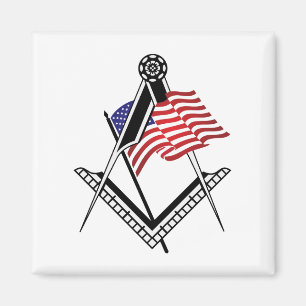 Vrij Amerikaanse symbool Magneet