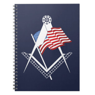 Vrij Amerikaanse symbool Notitieboek