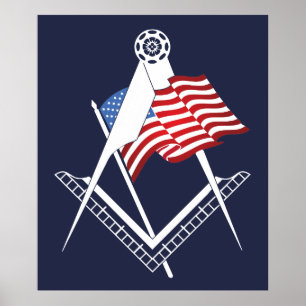 Vrij Amerikaanse symbool Poster