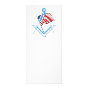 Vrij Amerikaanse symbool Reclamekaart