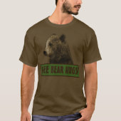 Vrij Beer Hugs Gay Beer T-shirt (Voorkant)