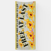 VRIJ BIJ LAATSTE Banner (Verticaal)