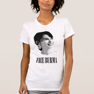 Vrij Birma - Aung Sang Suu Kyi T-shirt