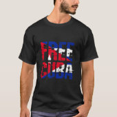Vrij Cuba T-shirt (Voorkant)