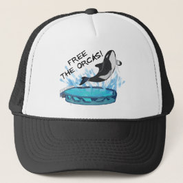 VRIJ DE ORCAS! TRUCKER PET