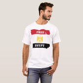 Vrij Egypte Shirt (Voorkant volledig)