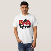 Vrij Egypte T-shirt (Voorkant volledig)