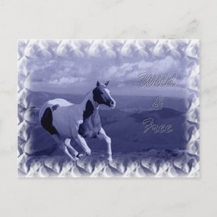 Vrij en vrij Briefkaart