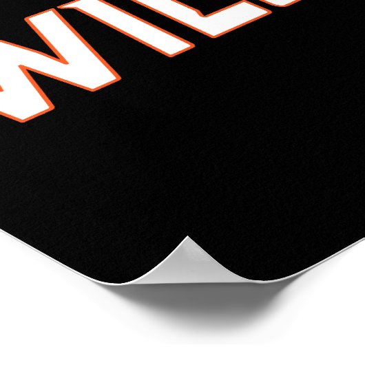 Vrij en vrij Poster (Hoek)