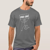 Vrij gas t-shirt (Voorkant)