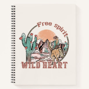 Vrij Geest, Wild Heart Western land Notitieboek